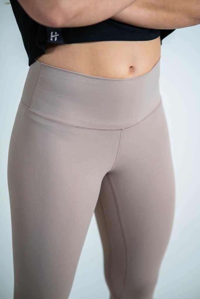 High-waisted workout leggings