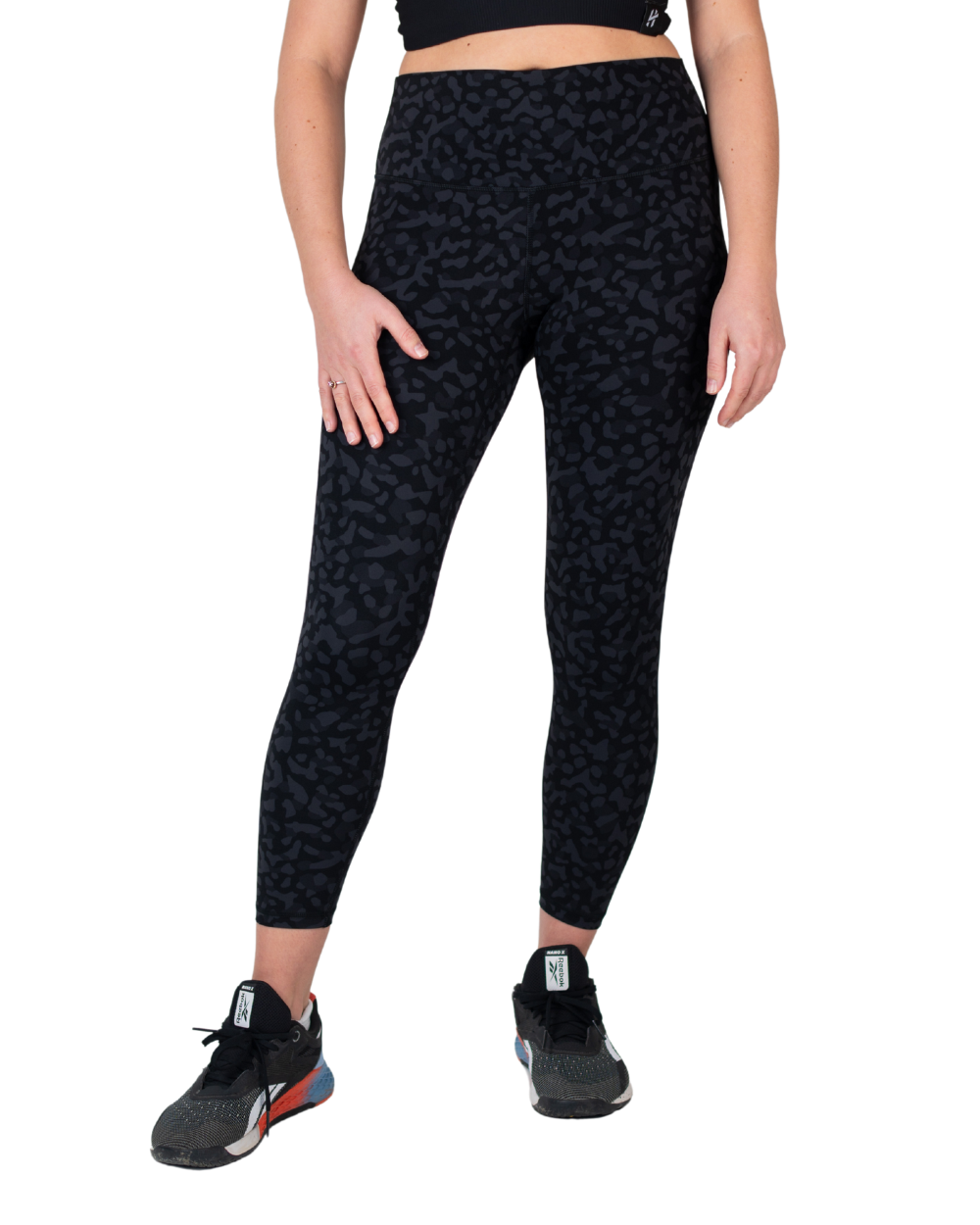 High Waisted Training Leggings Leopard Edition